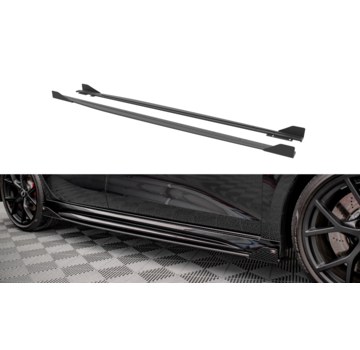 Maxton Design Maxton Design Street Pro Side Skirts Diffusers + Flaps Audi RS3 Sportback 8Y