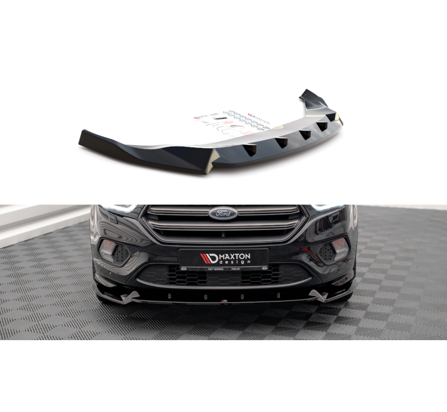 Maxton Design Front Splitter V.2 Ford Escape ST-Line Mk3