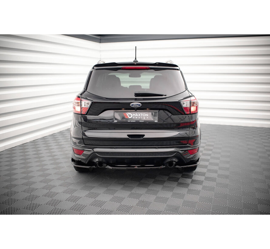 Maxton Design Central Rear Splitter for Ford Escape ST-Line Mk3