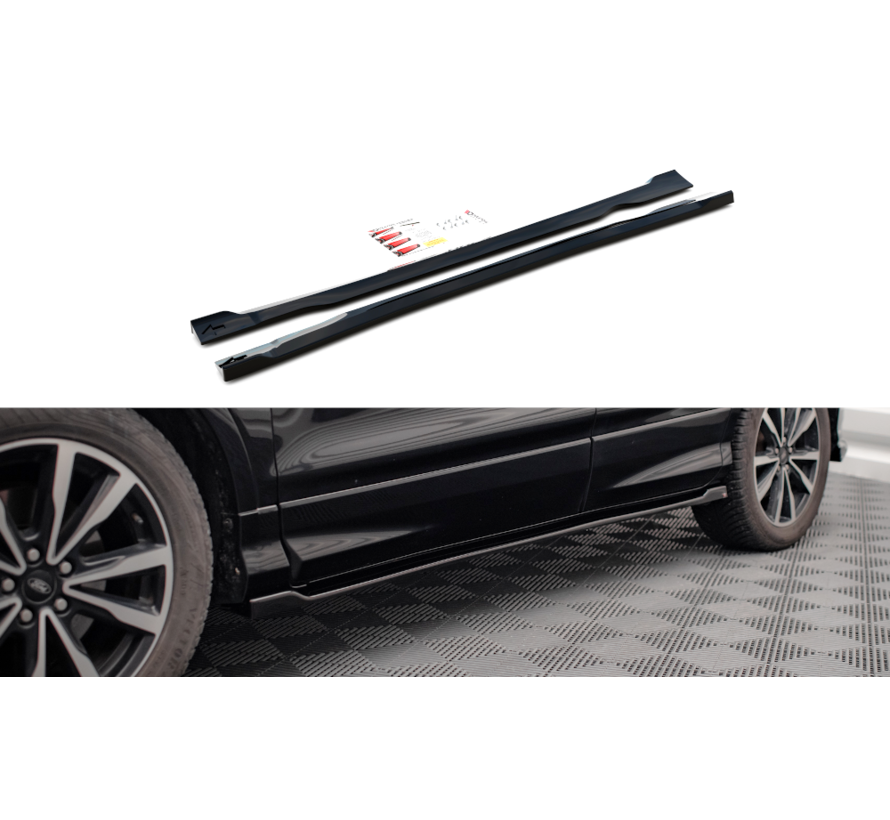 Maxton Design Side Skirts Diffusers Ford Escape ST-Line Mk3