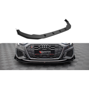 Maxton Design Maxton Design Street Pro Front Splitter V.1 + Flaps Audi S3 / A3 S-Line 8Y