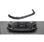 Maxton Design Street Pro Front Splitter V.1 + Flaps Audi S3 / A3 S-Line 8Y