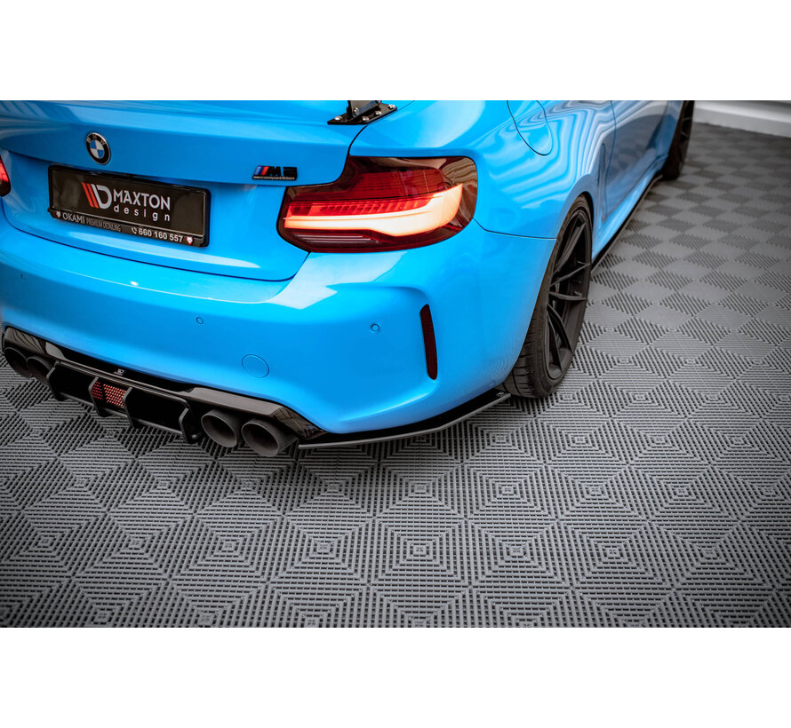 Maxton Design Street Pro Rear Side Splitters BMW M2 F87