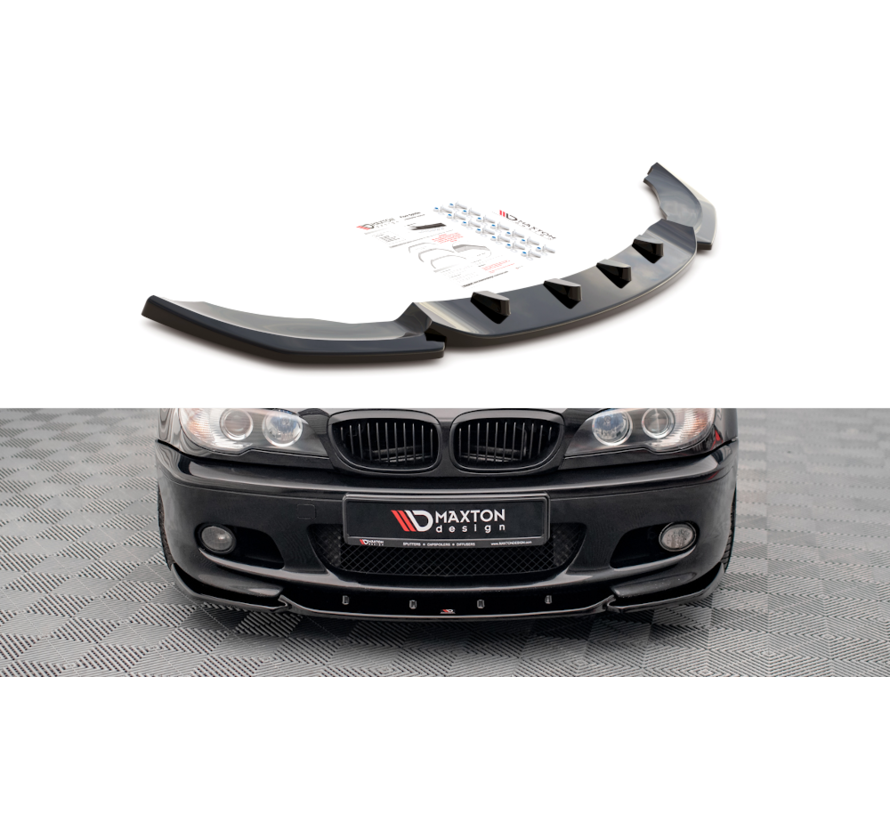 Maxton Design Front Splitter V.2 BMW 3 Coupe M-Pack E46