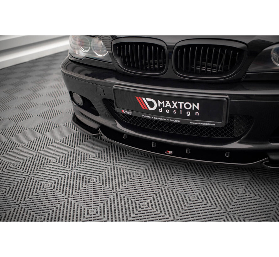 Maxton Design Front Splitter V.2 passend voor BMW 3 Coupe M-Pack E46