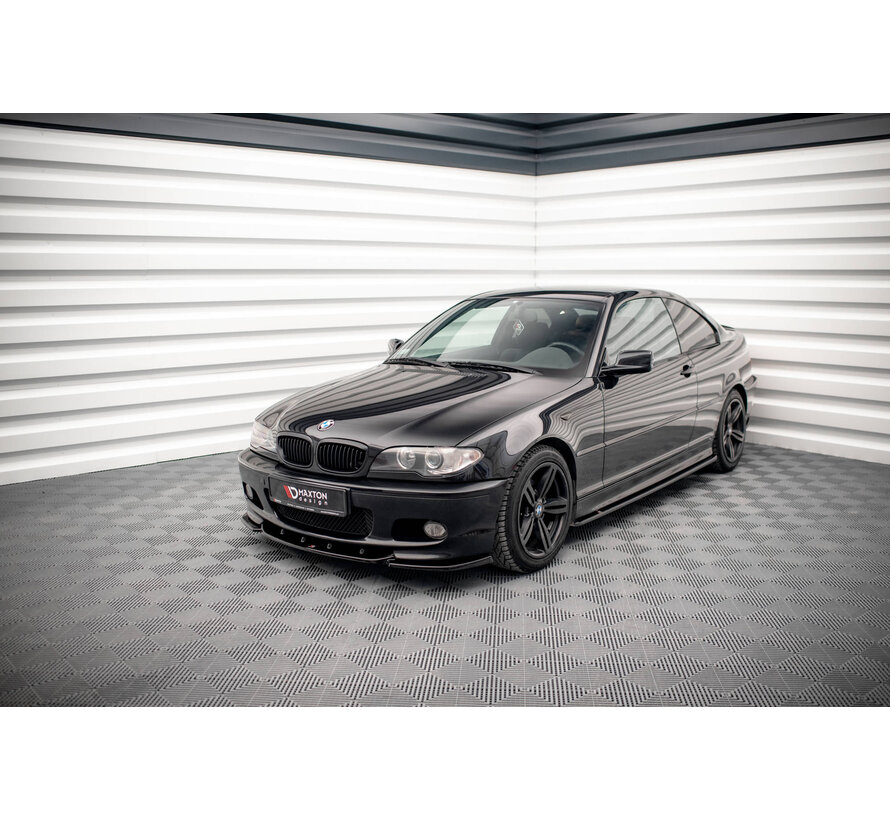 Maxton Design Side Skirts Diffusers V.2 BMW 3 Coupe M-Pack E46