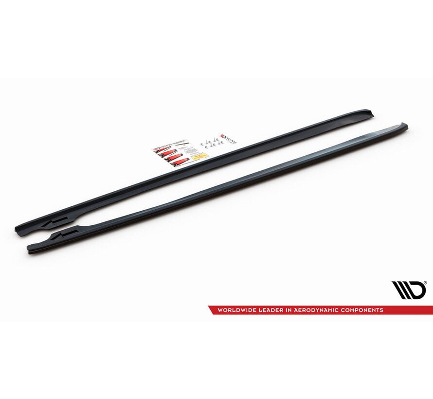 Maxton Design Side Skirts Diffusers V.2 BMW 3 Coupe M-Pack E46