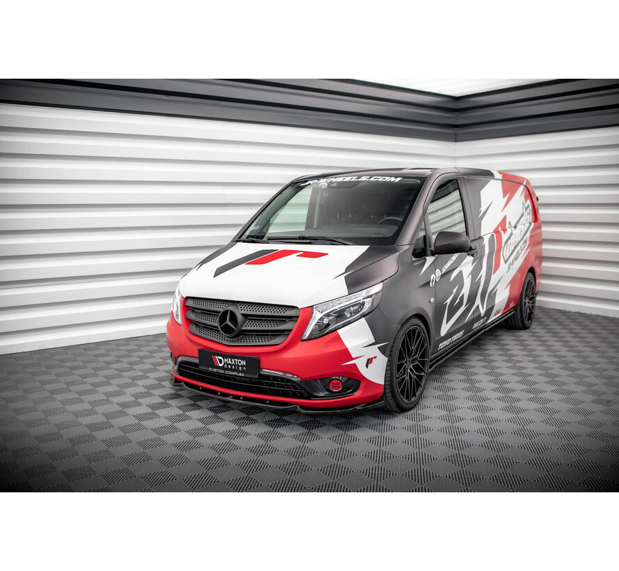 Maxton Design Front Splitter V.1 Mercedes-Benz Vito W447 Facelift