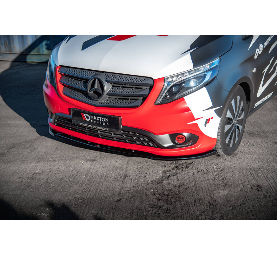 Maxton Design Front Splitter V.2 Mercedes-Benz Vito W447 Facelift