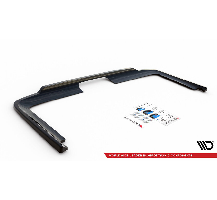 Maxton Design Central Rear Splitter (with vertical bars) Mercedes-Benz Vito W447 Facelift