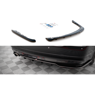 Maxton Design Maxton Design Central Rear Splitter (with vertical bars) BMW 3 Sedan E90