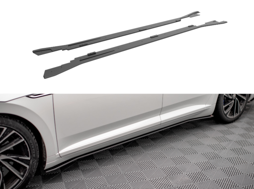 Maxton Design Maxton Design Street Pro Side Skirts Diffusers V.2 Volkswagen Arteon R / R-Line Facelift