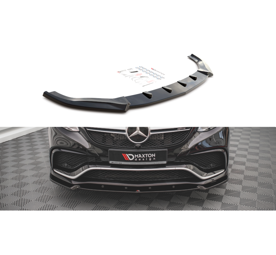 Maxton Design Front Splitter V.1 Mercedes-Benz GLE Coupe 63AMG C292