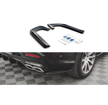 Maxton Design Maxton Design Rear Side Splitters V.1 Mercedes-Benz GLE Coupe 63AMG C292