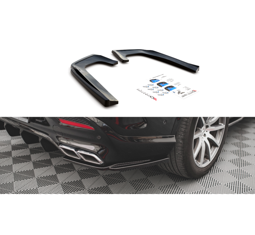 Maxton Design Rear Side Splitters V.1 Mercedes-Benz GLE Coupe 63AMG C292