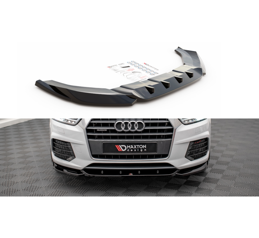 Maxton Design Front Splitter V.1 Audi Q3 8U Facelift