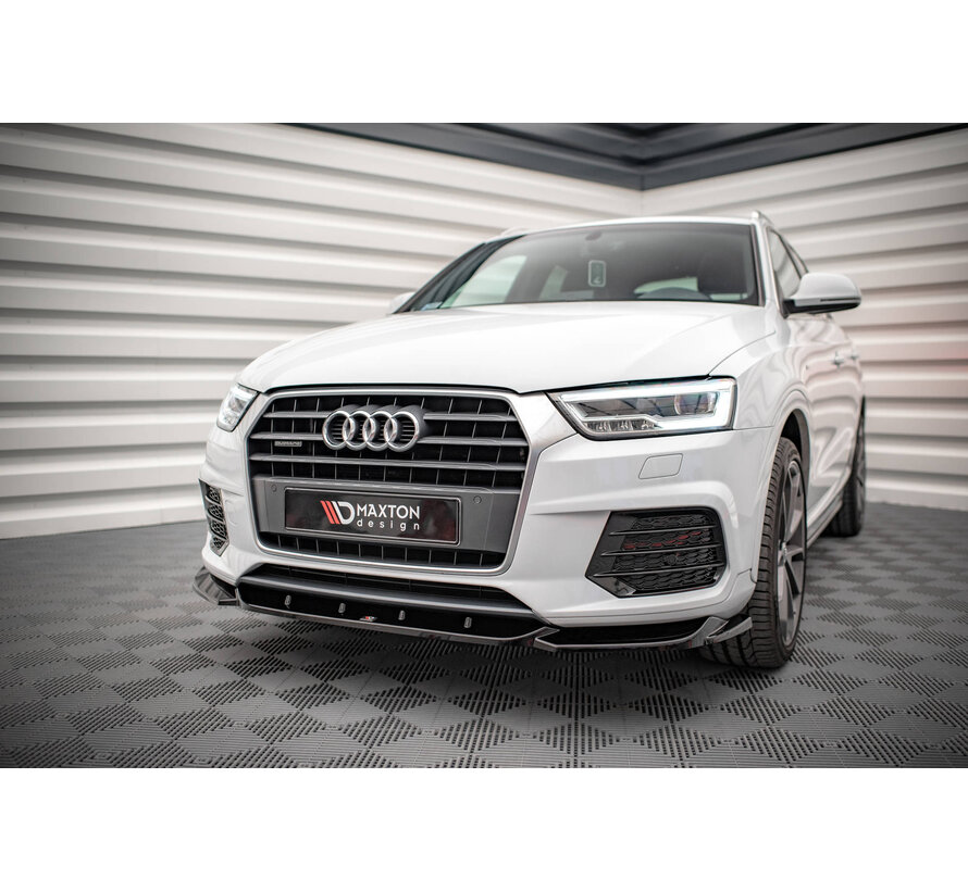 Maxton Design Front Splitter V.1 Audi Q3 8U Facelift