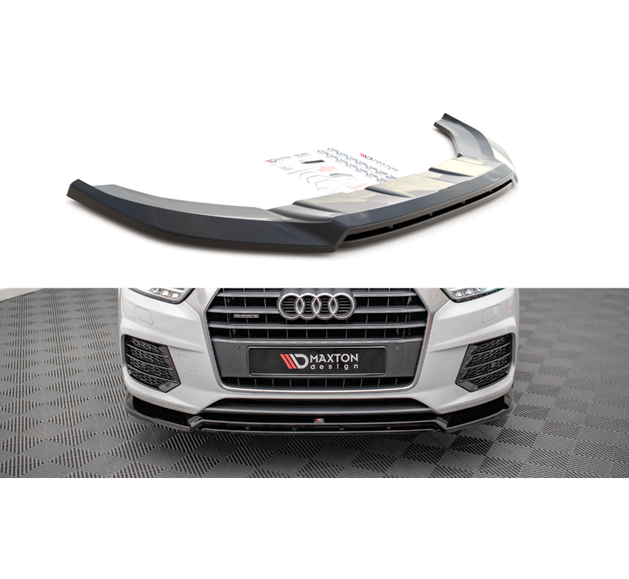 Maxton Design Front Splitter V.2 Audi Q3 8U Facelift