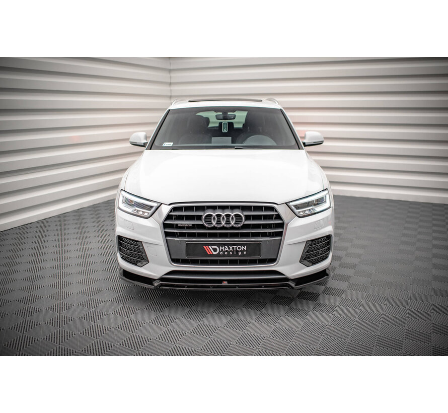 Maxton Design Front Splitter V.2 Audi Q3 8U Facelift