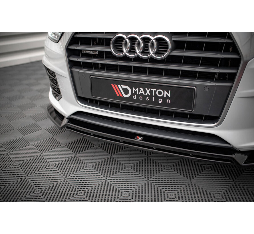 Maxton Design Front Splitter V.2 Audi Q3 8U Facelift