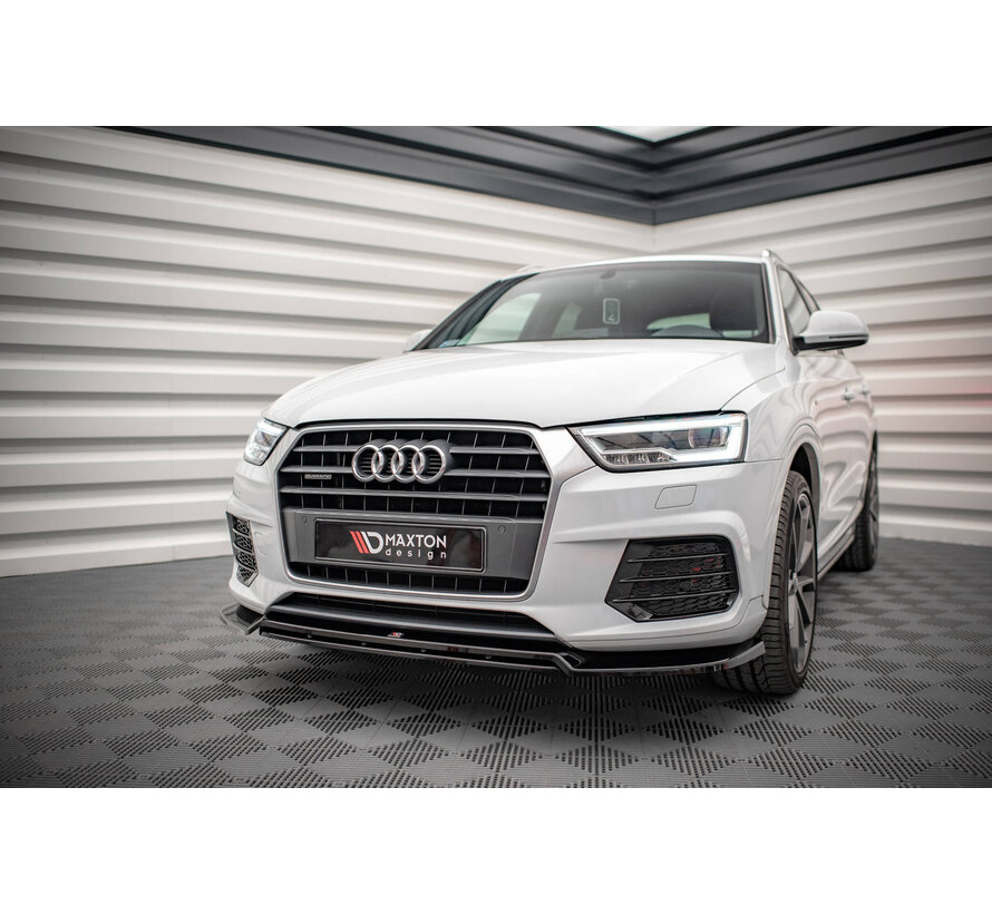 Maxton Design Front Splitter V.2 Audi Q3 8U Facelift