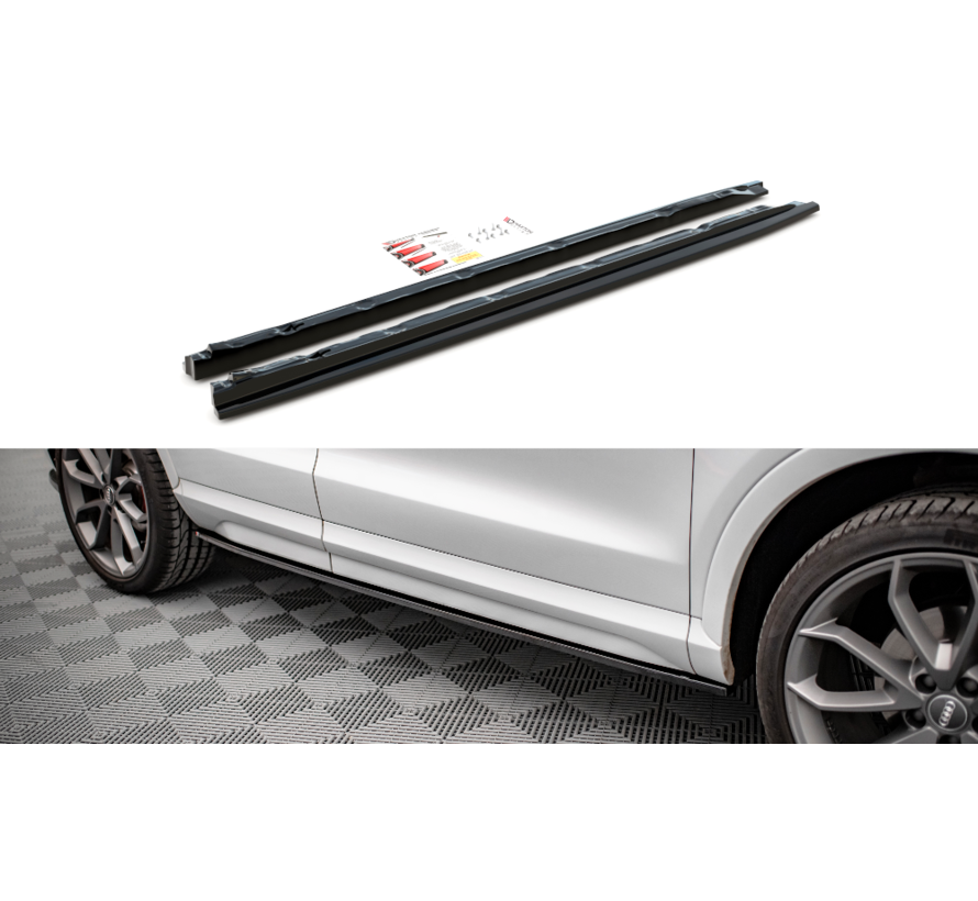 Maxton Design Side Skirts Diffusers Audi Q3 8U Facelift