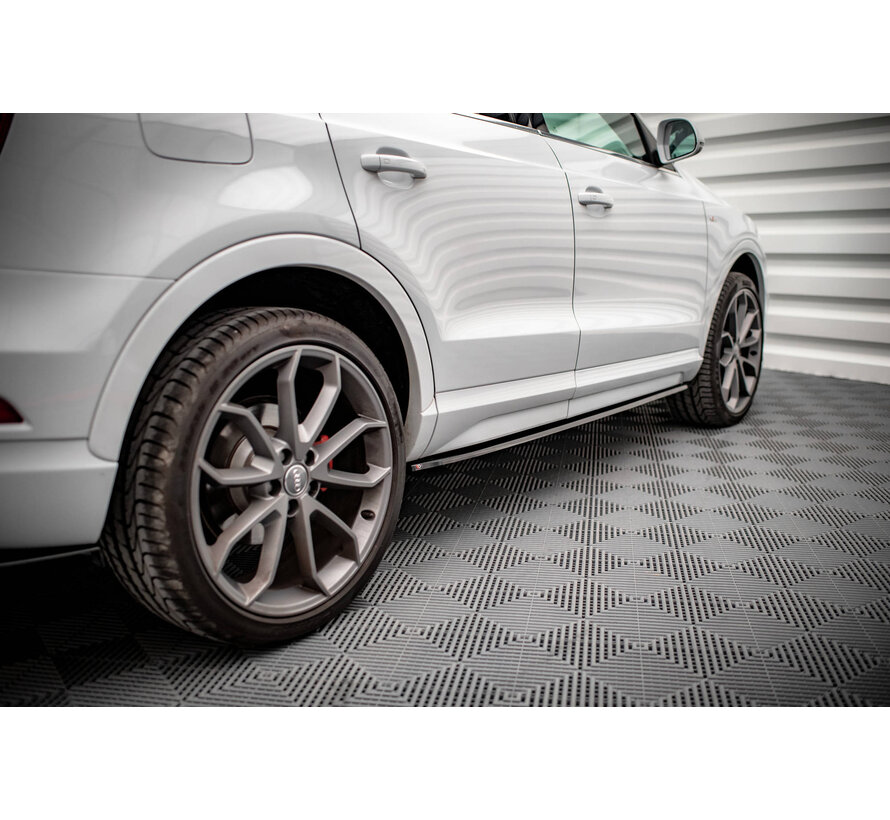 Maxton Design Side Skirts Diffusers Audi Q3 8U Facelift