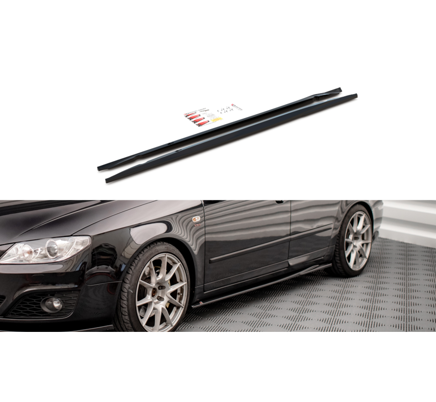 Maxton Design Side Skirts Diffusers Seat Exeo