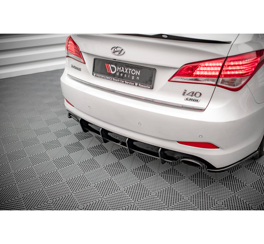 Maxton Design Street Pro Rear Diffuser Hyundai I40 Mk1