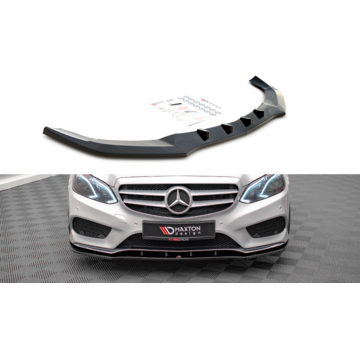 Maxton Design Maxton Design Front Splitter V.1 Mercedes-Benz E AMG-Line Sedan W212 Facelift