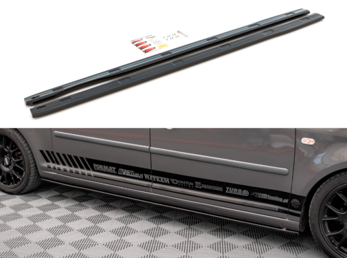 Maxton Design Maxton Design Side Skirts Diffusers Volkswagen Caddy Long Mk3 Facelift