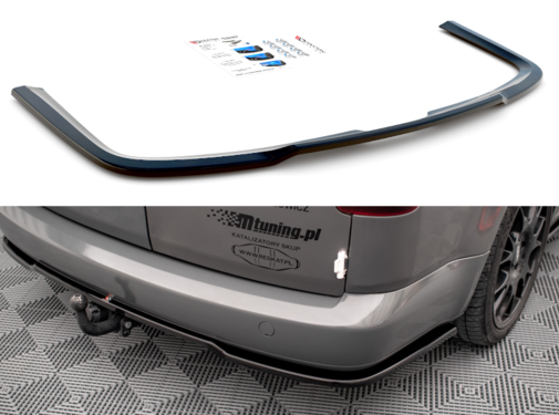 Maxton Design Maxton Design Central Rear Splitter for Volkswagen Caddy Long Mk3 Facelift