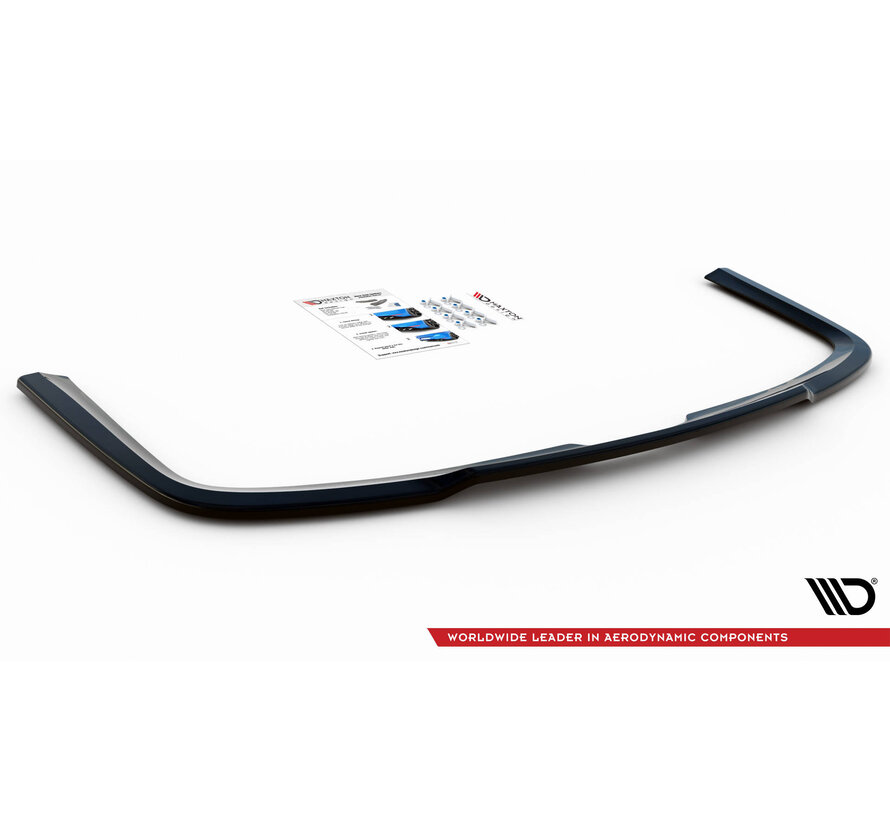 Maxton Design Central Rear Splitter for Volkswagen Caddy Long Mk3 Facelift