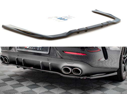 Maxton Design Maxton Design Central Rear Splitter (with vertical bars) Mercedes-AMG CLS 53 C257