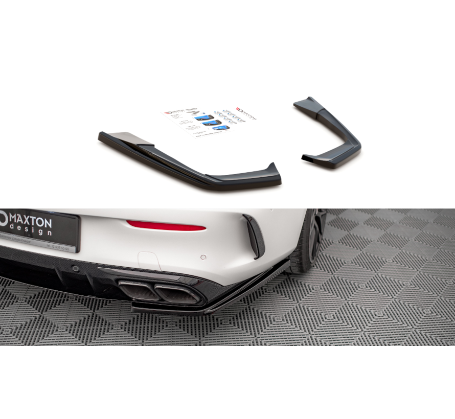 Maxton Design Rear Side Splitters Mercedes-AMG C 63AMG Coupe C205 Facelift