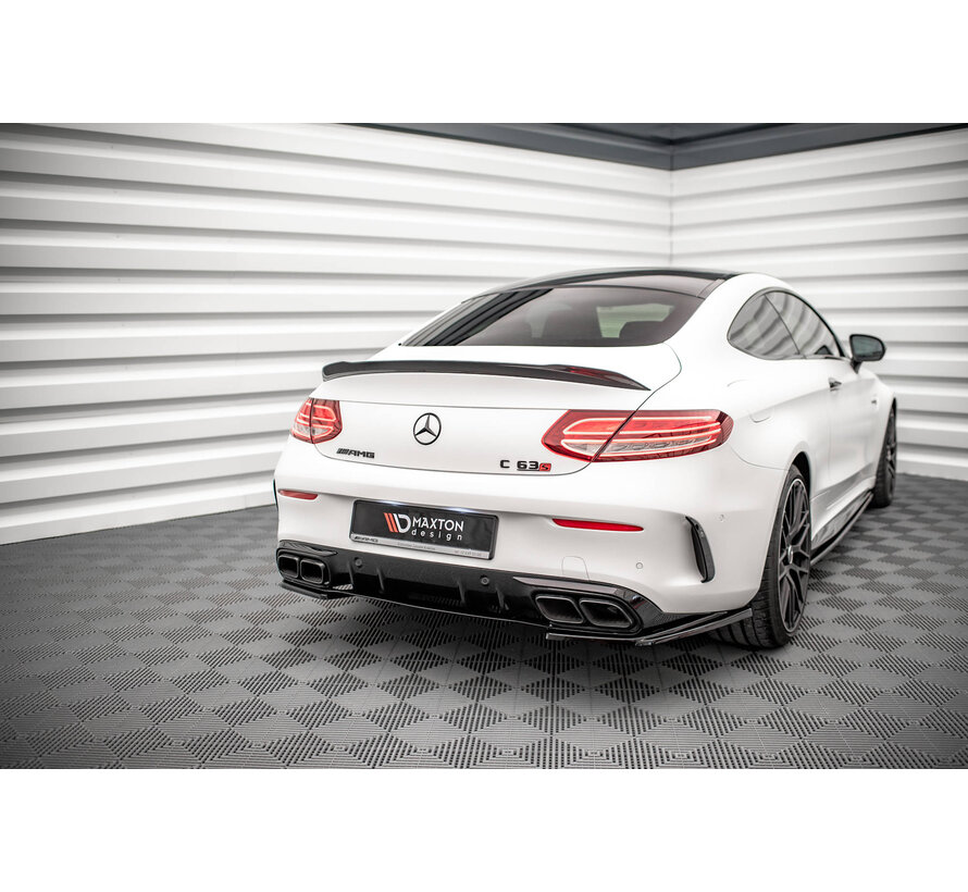 Maxton Design Rear Side Splitters Mercedes-AMG C 63AMG Coupe C205 Facelift