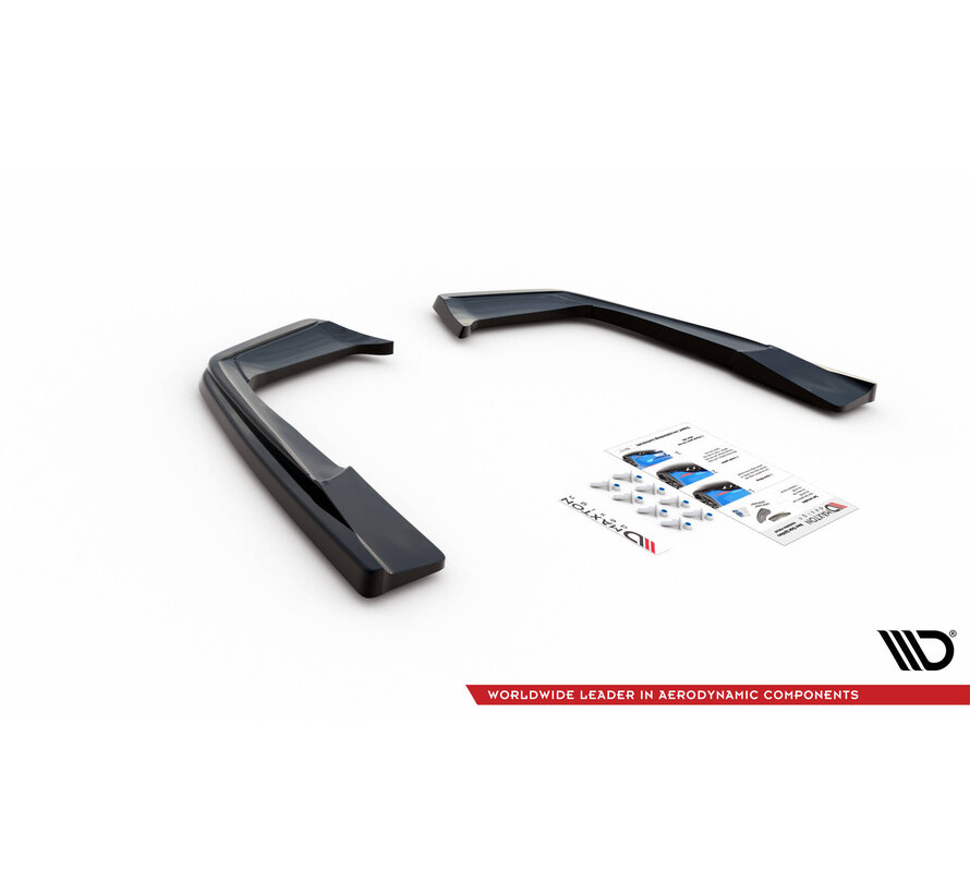 Maxton Design Rear Side Splitters Mercedes-AMG C 63AMG Coupe C205 Facelift