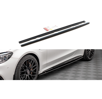 Maxton Design Maxton Design Side Skirts Diffusers V.1 Mercedes-AMG C 63AMG Coupe C205 Facelift