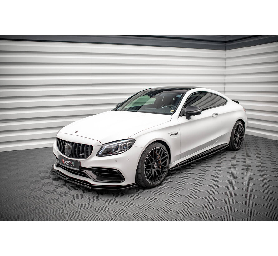 Maxton Design Side Skirts Diffusers V.1 Mercedes-AMG C 63AMG Coupe C205 Facelift