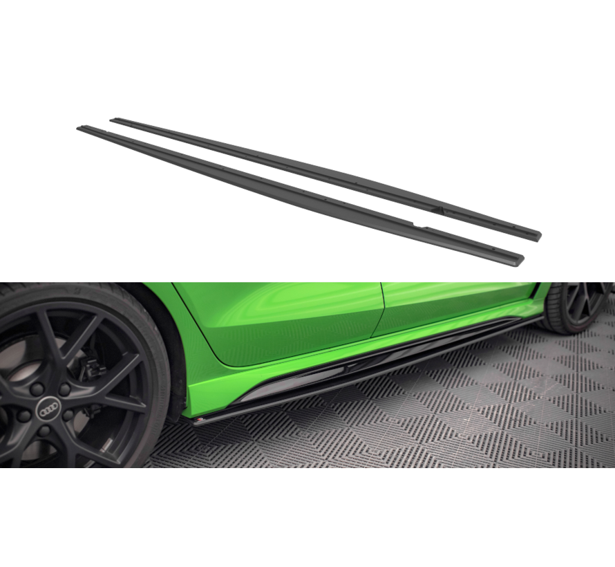 Maxton Design Street Pro Side Skirts Diffusers Audi RS3 Sedan 8Y