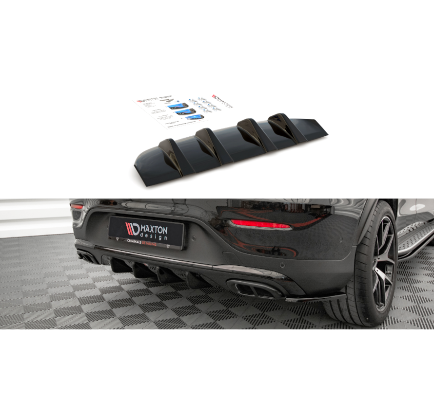 Maxton Design Rear Valance Mercedes-Benz GLC Coupe AMG-Line C253 Facelift