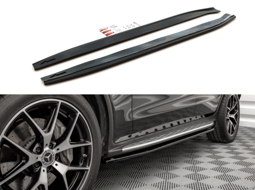 Maxton Design Maxton Design Side Skirts Diffusers Mercedes-Benz GLC Coupe AMG-Line C253 Facelift