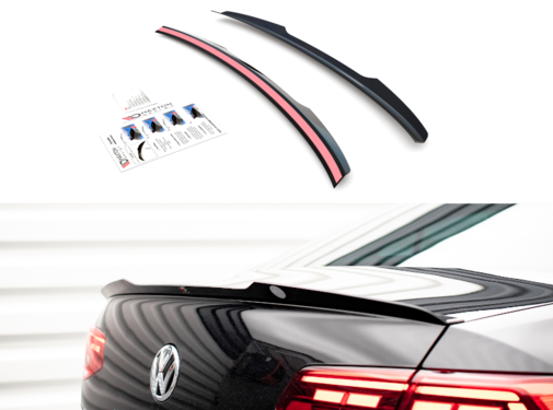 Maxton Design Maxton Design Spoiler Cap Volkswagen Passat Sedan B8 Facelift