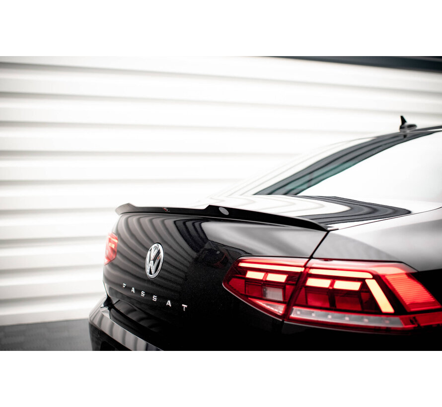 Maxton Design Spoiler Cap Volkswagen Passat Sedan B8 Facelift