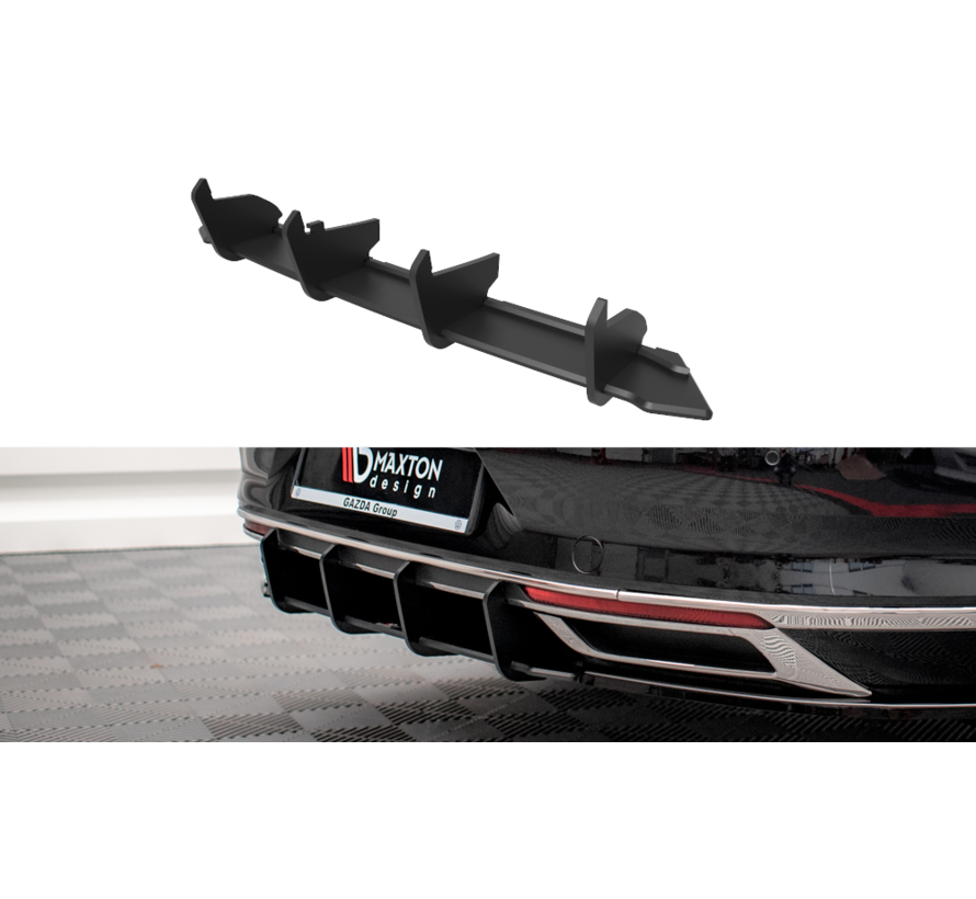 Maxton Design Street Pro Rear Diffuser Volkwagen Passat B8 Facelift