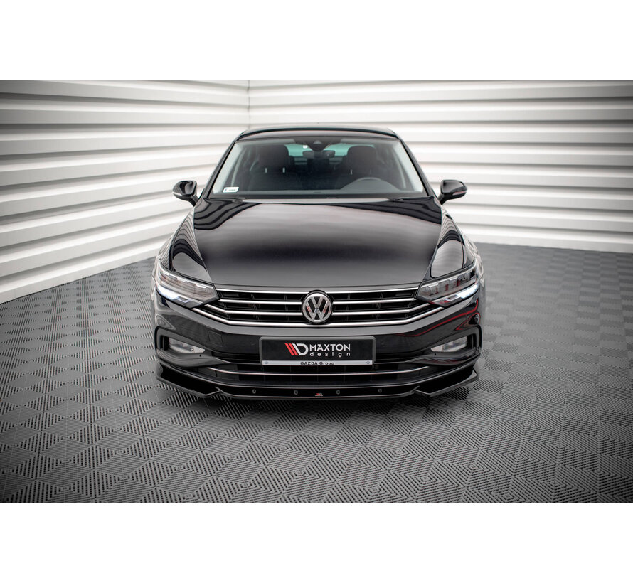 Maxton Design Front Splitter V.1 Volkswagen Passat B8 Facelift