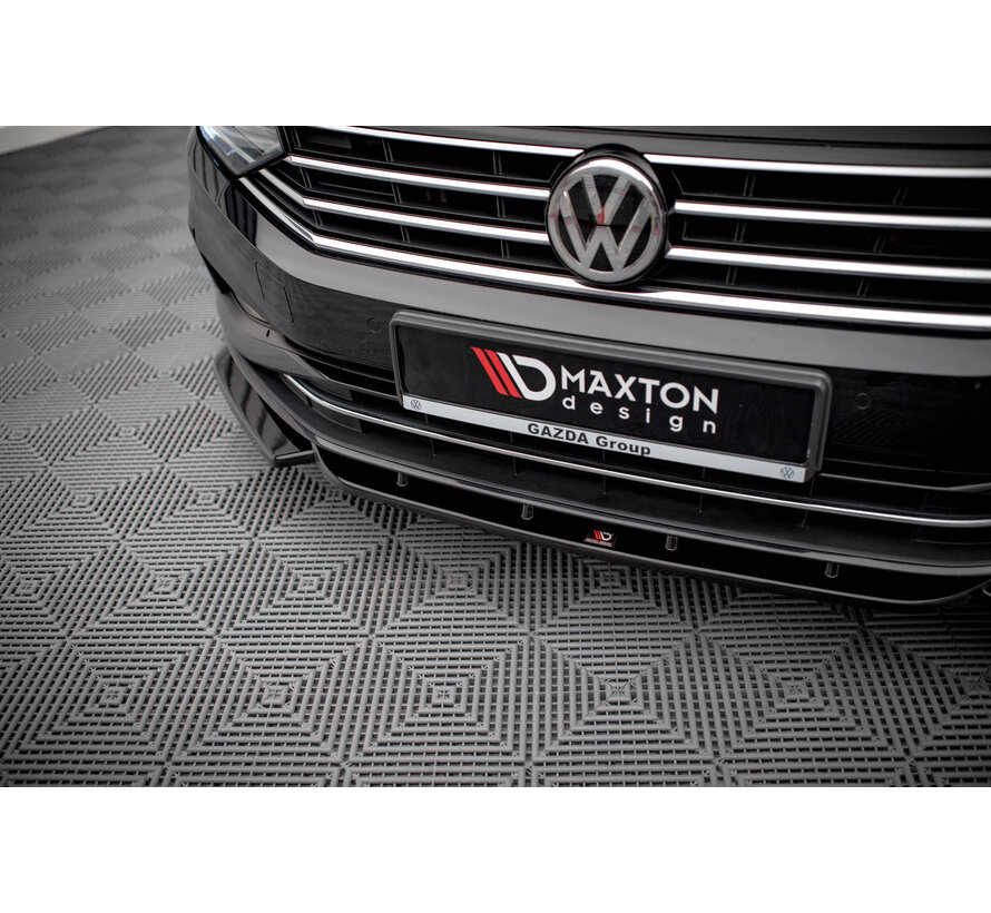 Maxton Design Front Splitter V.1 Volkswagen Passat B8 Facelift