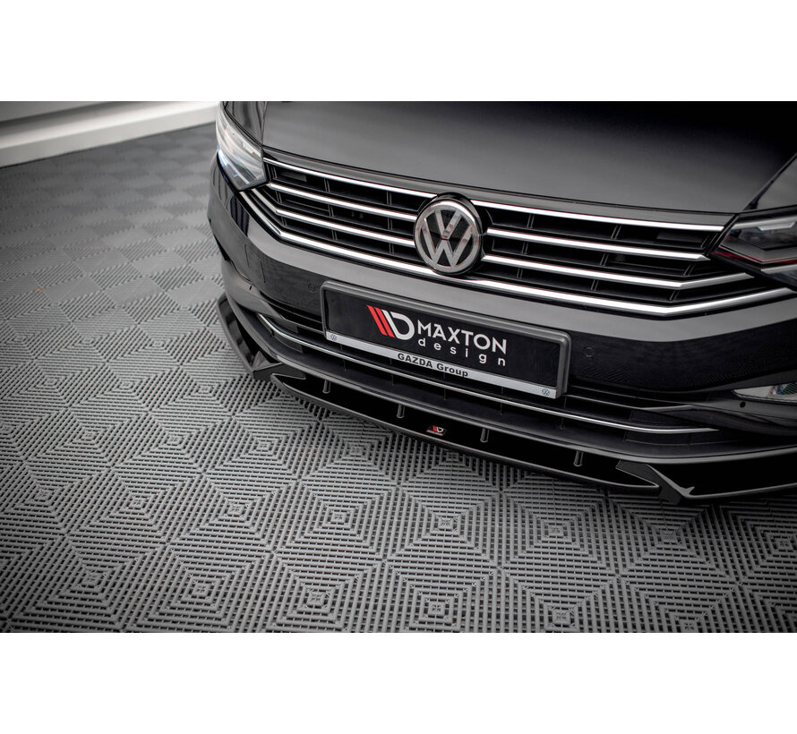 Maxton Design Front Splitter V.2 Volkswagen Passat B8 Facelift