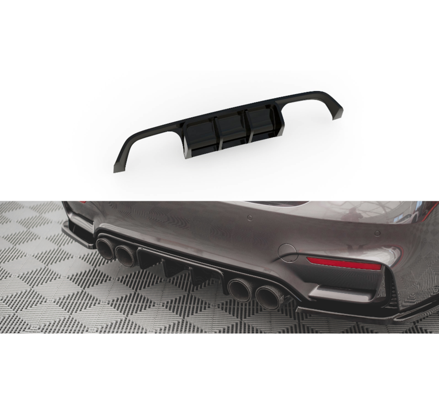 Maxton Design Rear Valance passend voor BMW M4 F82