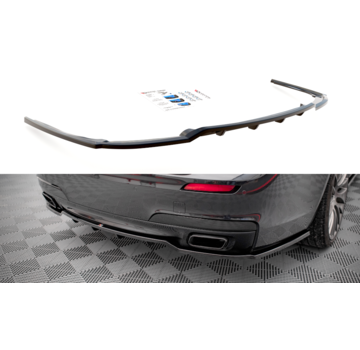 Maxton Design Maxton Design Central Rear Splitter (with vertical bars) BMW 7 M-Pack F01